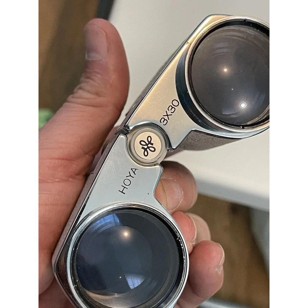 Vintage Binoculars Hoya Japan 3x 30 J-B195 , J-E61 , (27)